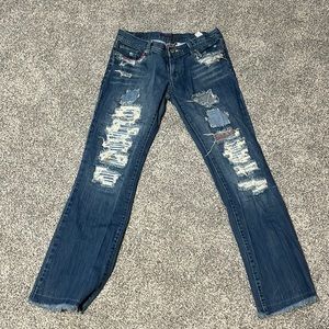 American Eagle jeans, size 6, boot cut, regular/low rise